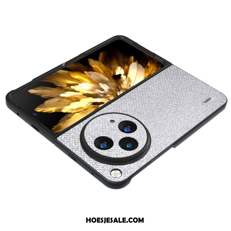 Hoesje Oppo Find N3 Abeel Lederen Stijl