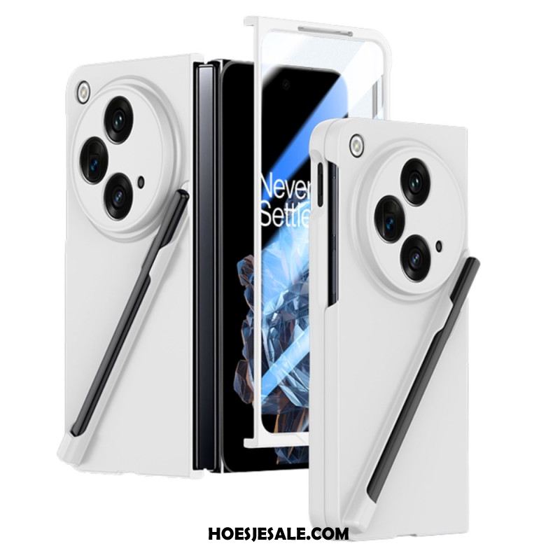 Hoesje Oppo Find N3 Gehard Glazen Schermbeschermer En Stylus