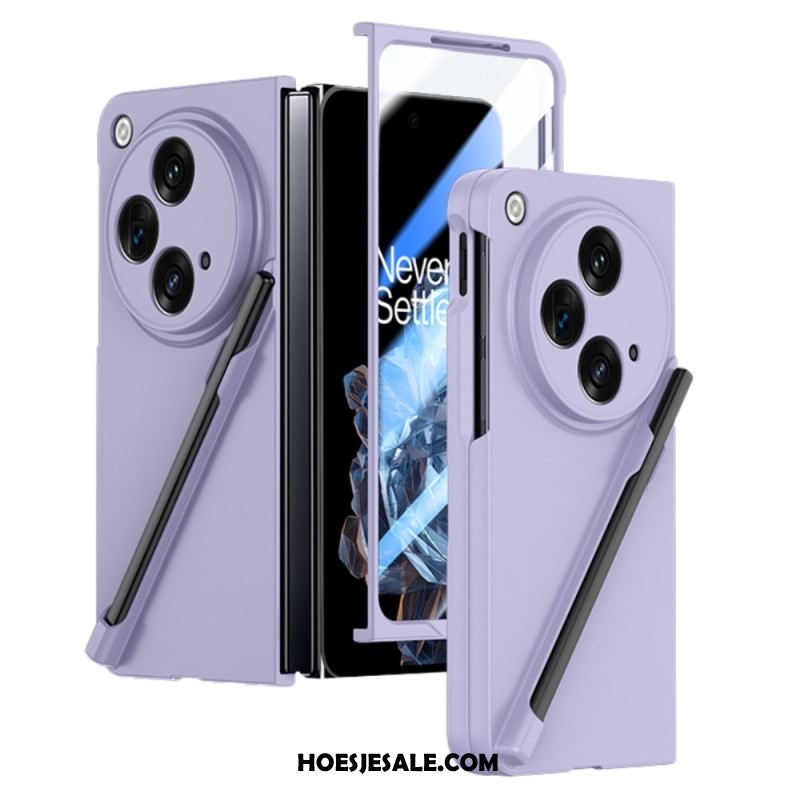 Hoesje Oppo Find N3 Gehard Glazen Schermbeschermer En Stylus