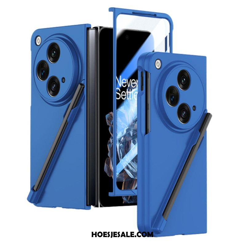 Hoesje Oppo Find N3 Gehard Glazen Schermbeschermer En Stylus