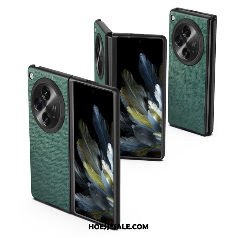 Hoesje Oppo Find N3 Open Geweven Textuur