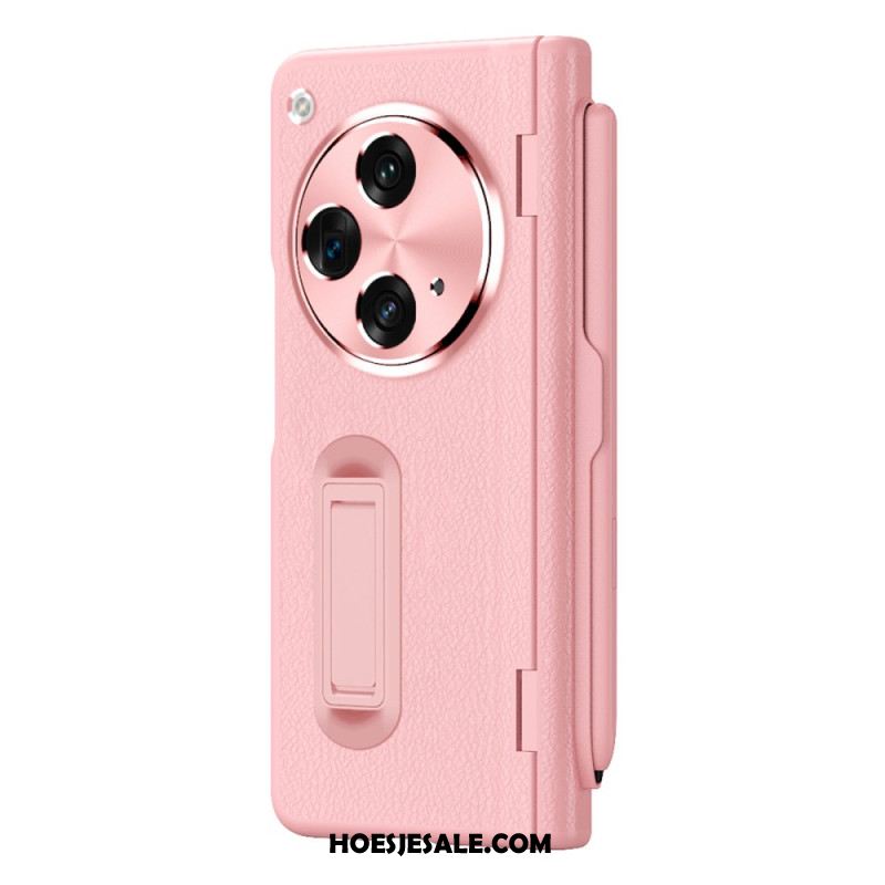 Hoesje Oppo Find N3 Stylus En Schermbeschermer Van Gehard Glas Bescherming Hoesje