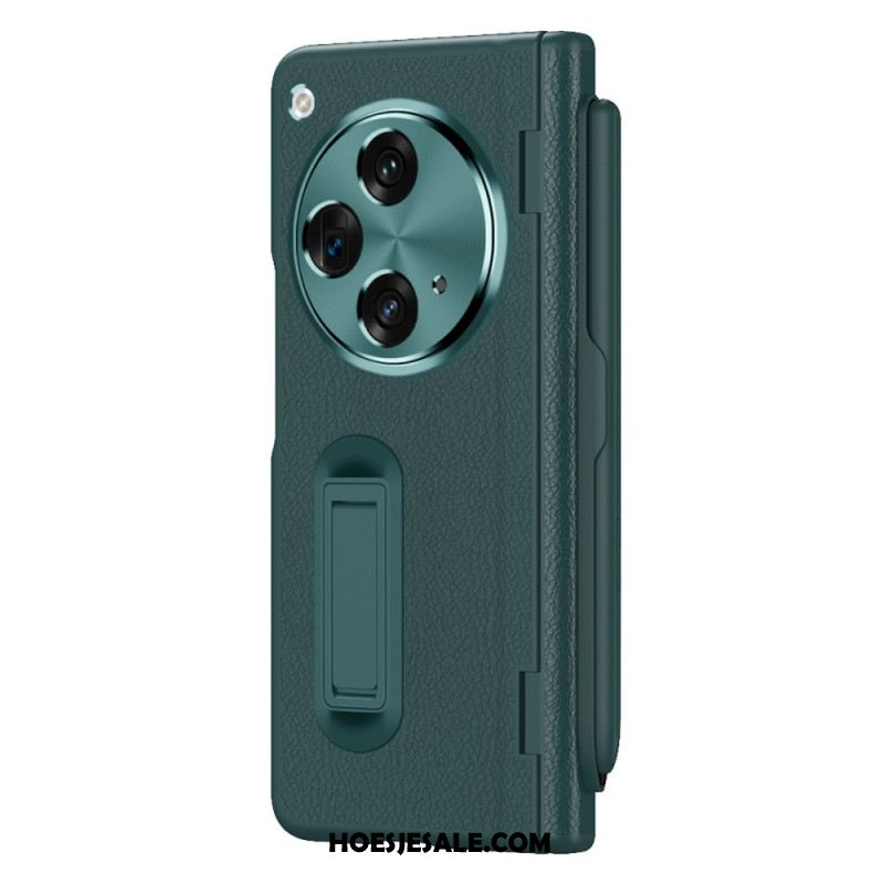 Hoesje Oppo Find N3 Stylus En Schermbeschermer Van Gehard Glas Bescherming Hoesje