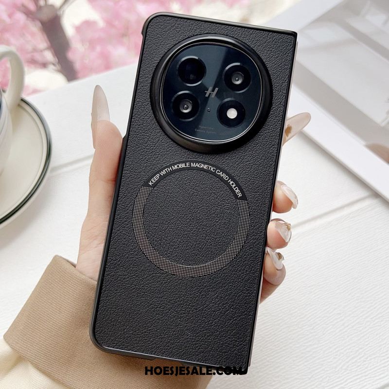 Hoesje Oppo Find N5 Kunstleer Bescherming Hoesje