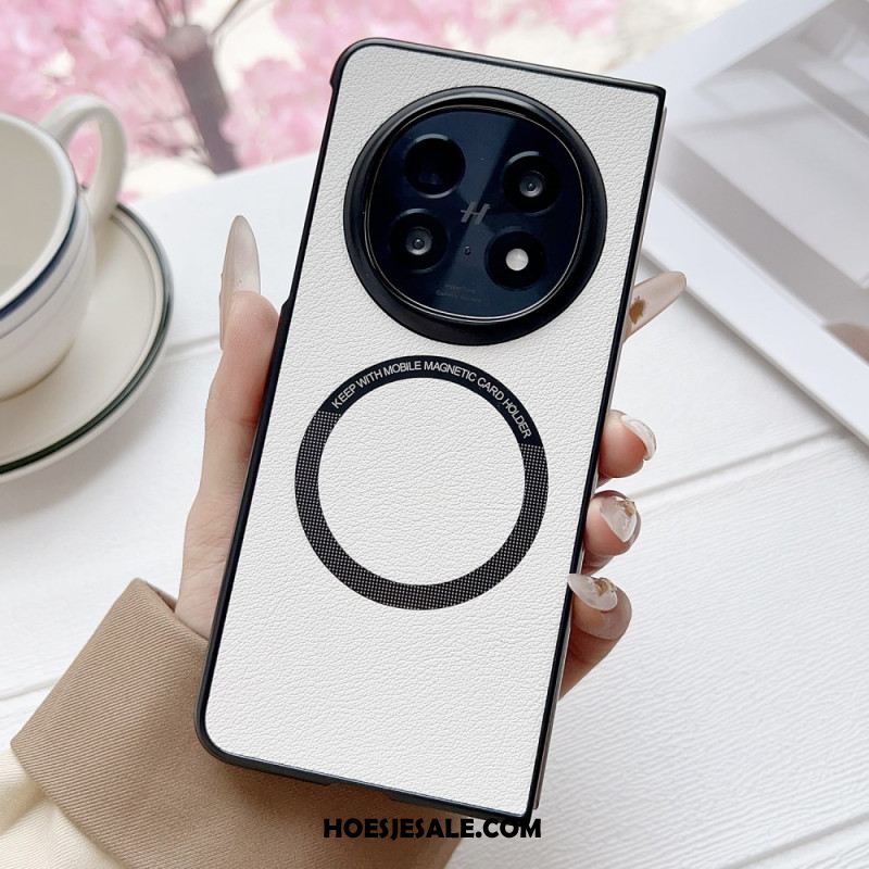 Hoesje Oppo Find N5 Kunstleer Bescherming Hoesje