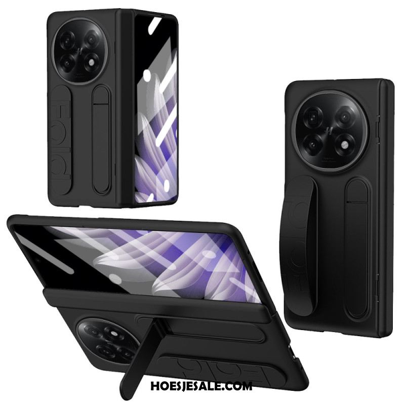 Hoesje Oppo Find N5 Volledige Bescherming Met Standaard En Riem