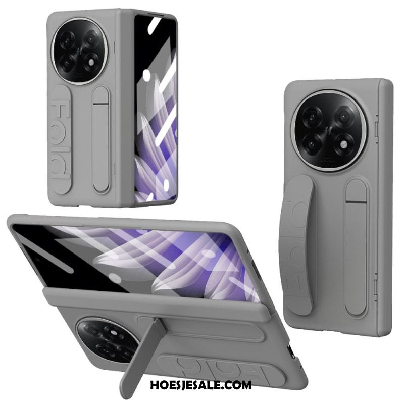 Hoesje Oppo Find N5 Volledige Bescherming Met Standaard En Riem