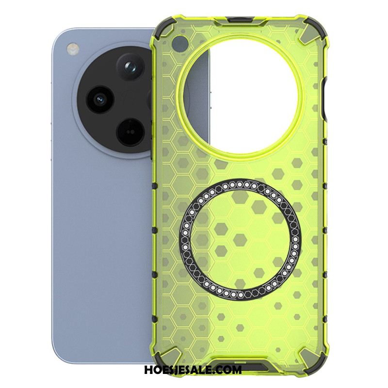 Hoesje Oppo Find X8 Magsafe-compatibel Honingraat