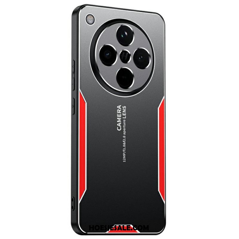 Hoesje Oppo Find X8 Metaaleffect Bescherming Hoesje