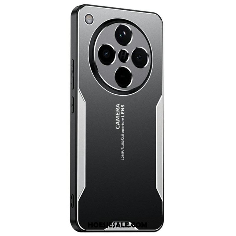 Hoesje Oppo Find X8 Metaaleffect Bescherming Hoesje