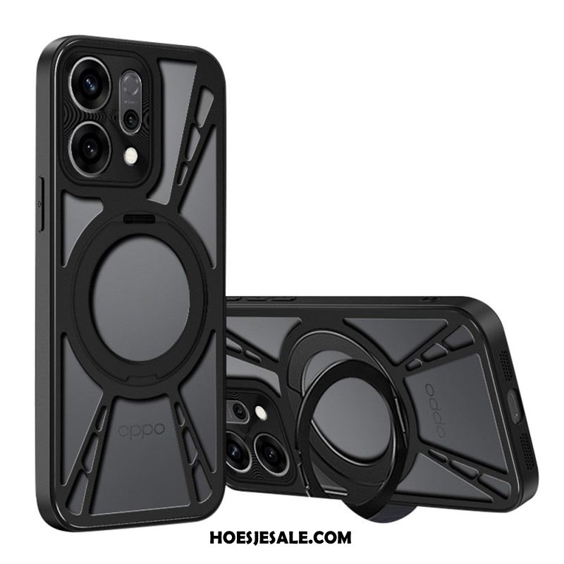 Hoesje Oppo Find X9 5g Draaibare Magnetische Houder En Warmteafvoer