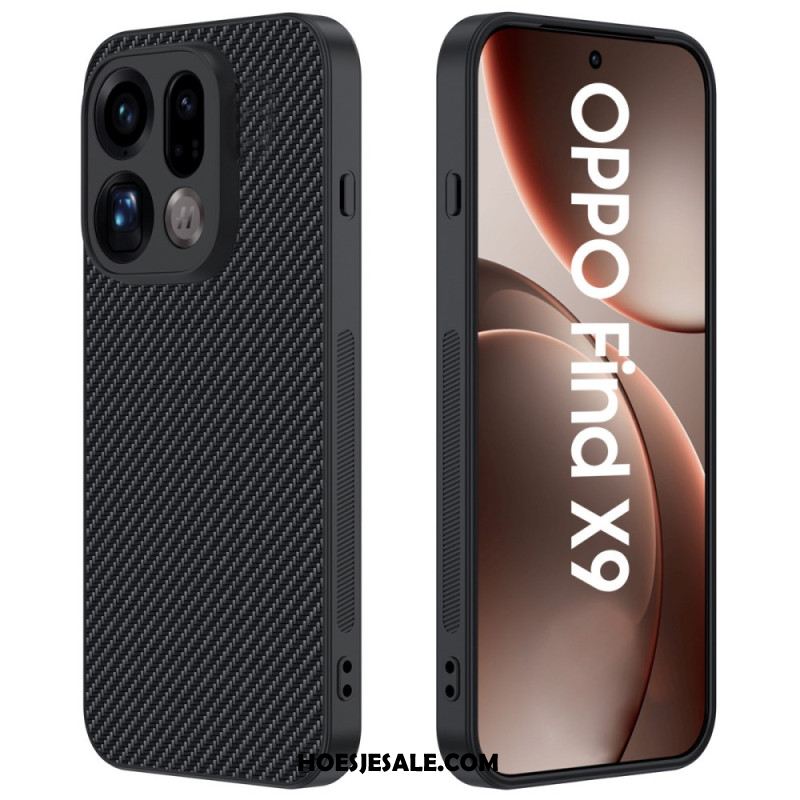 Hoesje Oppo Find X9 5g Koolstofvezeltextuur