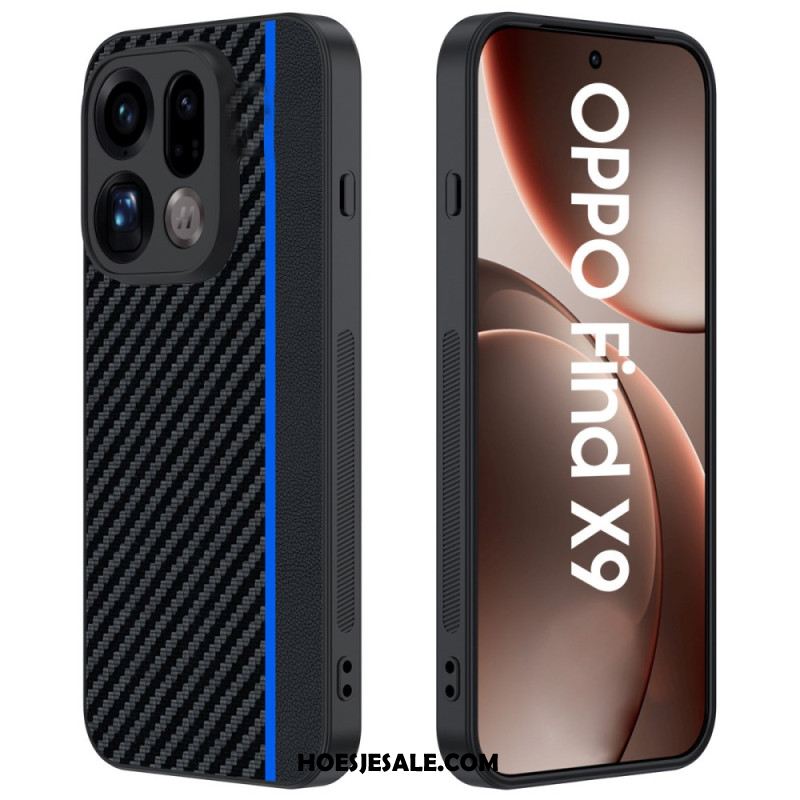 Hoesje Oppo Find X9 5g Koolstofvezeltextuur