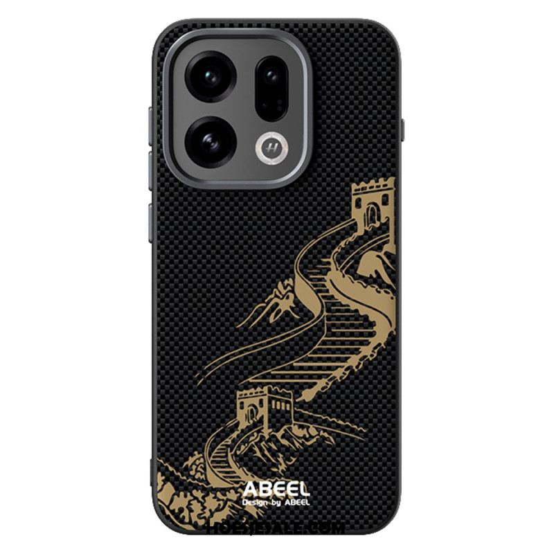 Hoesje Oppo Find X9 5g Magsafe Abeel Patroon Bescherming Hoesje