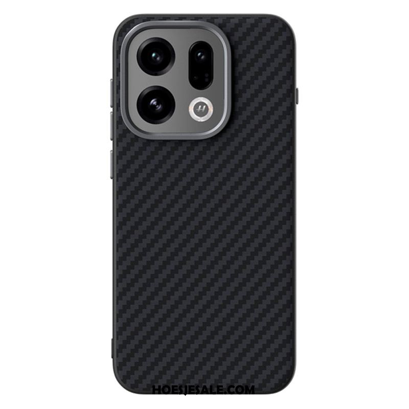 Hoesje Oppo Find X9 5g Magsafe Koolstofvezeltextuur Abeel Bescherming Hoesje