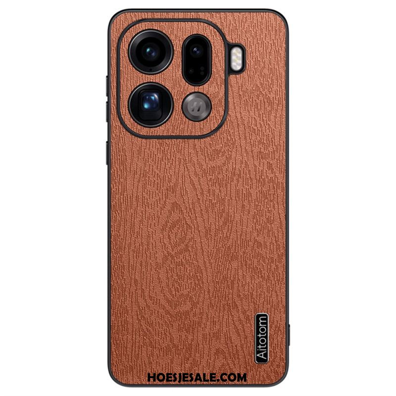 Hoesje Oppo Find X9 Pro 5g Houtstructuur