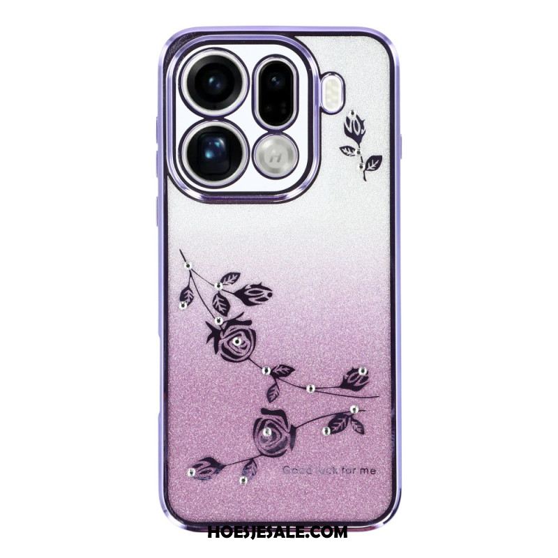 Hoesje Oppo Find X9 Pro 5g Kadem Bloemen En Strass
