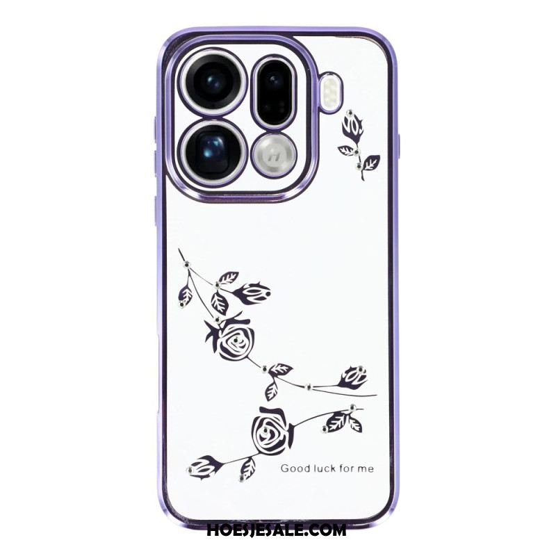Hoesje Oppo Find X9 Pro 5g Kadem Bloemen En Strass