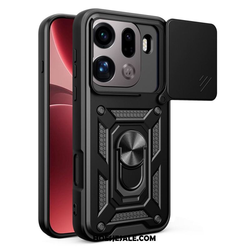 Hoesje Oppo Find X9 Pro 5g Schuifbare Camerabeschermer En Standaard Bescherming Hoesje