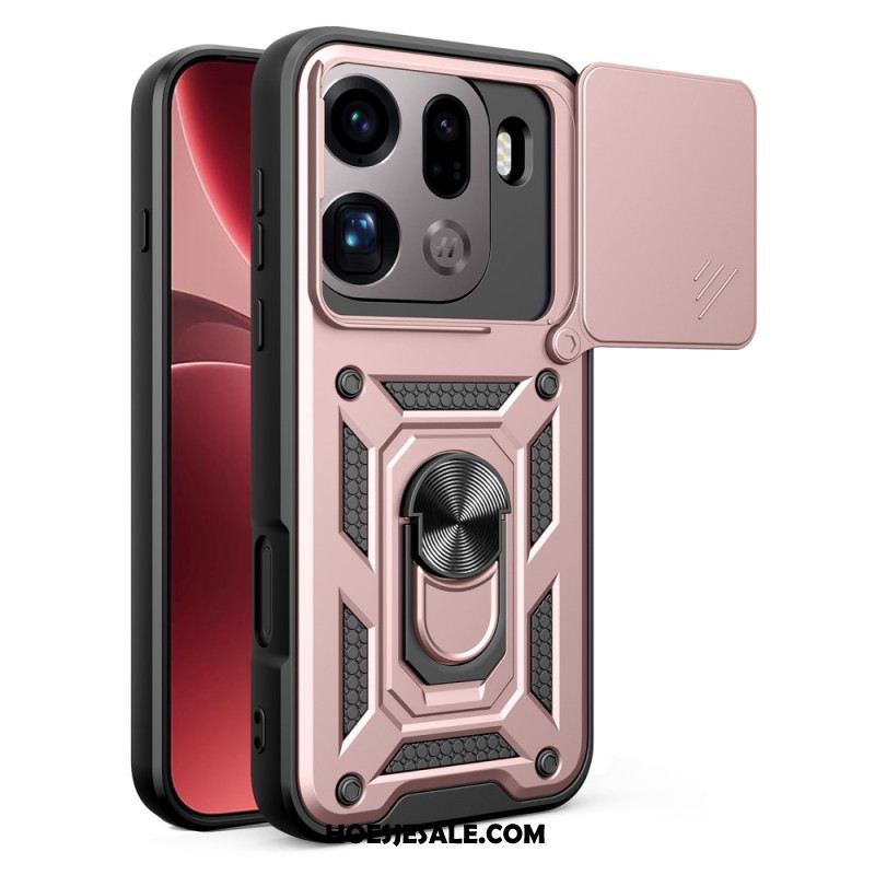 Hoesje Oppo Find X9 Pro 5g Schuifbare Camerabeschermer En Standaard Bescherming Hoesje