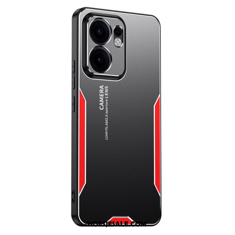 Hoesje Oppo Reno 13f 4g / 5g / 13 Fs 5g Metaaleffect Bescherming Hoesje