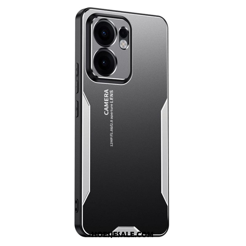 Hoesje Oppo Reno 13f 4g / 5g / 13 Fs 5g Metaaleffect Bescherming Hoesje