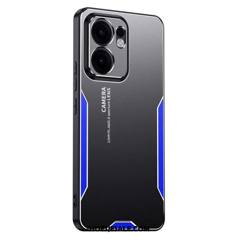 Hoesje Oppo Reno 13f 4g / 5g / 13 Fs 5g Metaaleffect Bescherming Hoesje