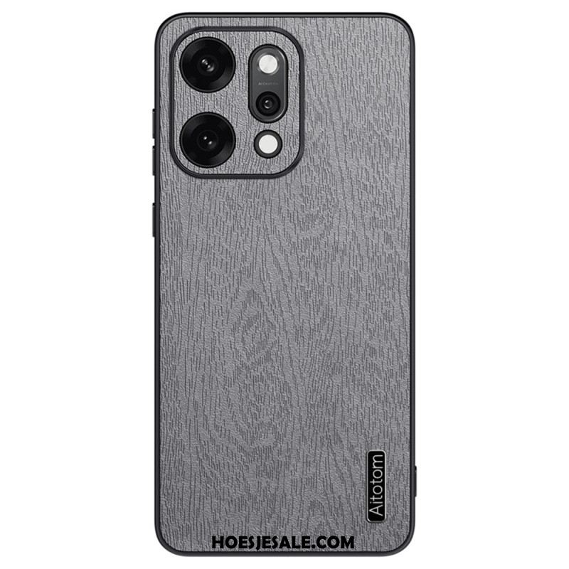 Hoesje Oppo Reno 14 5g Houtstructuur