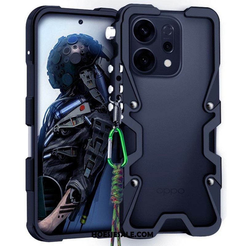 Hoesje Oppo Reno 14 5g Mechanisch Ontwerp Bescherming Hoesje