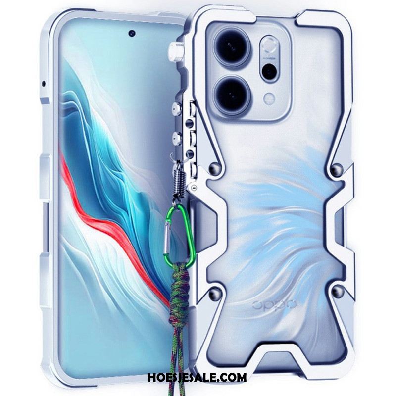 Hoesje Oppo Reno 14 5g Mechanisch Ontwerp Bescherming Hoesje