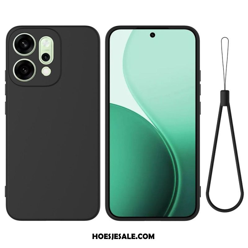 Hoesje Oppo Reno 14 5g Siliconen Koord