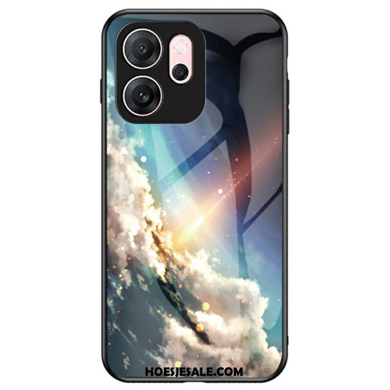 Hoesje Oppo Reno 14f 5g Hemel Gehard Glas