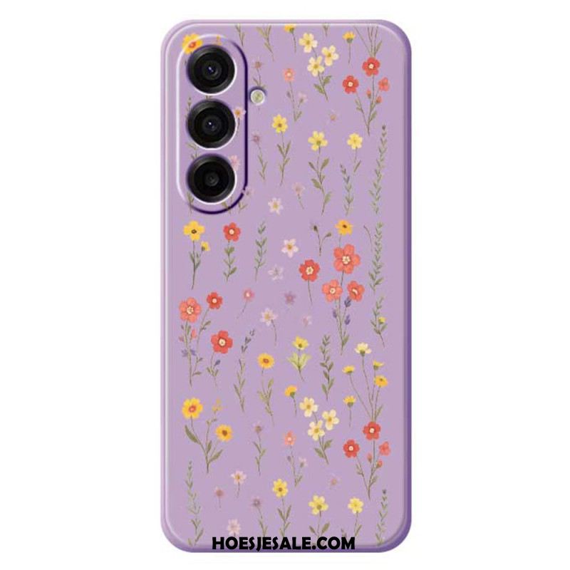 Hoesje Samsung Galaxy A17 4g / 5g Bloemen Bescherming Hoesje