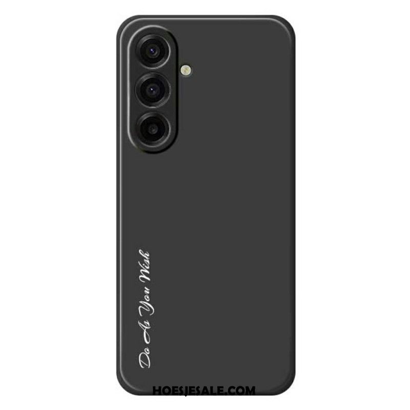 Hoesje Samsung Galaxy A17 4g / 5g Doe Wat Je Wilt Bescherming Hoesje