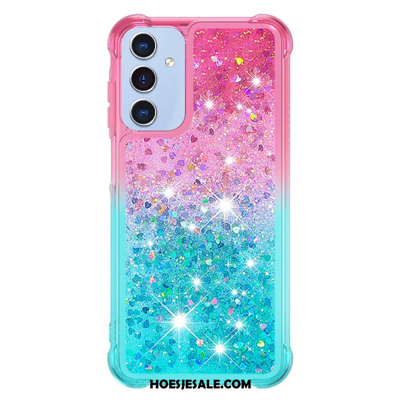 Hoesje Samsung Galaxy A17 4g / 5g Glittergradiënt Bescherming Hoesje