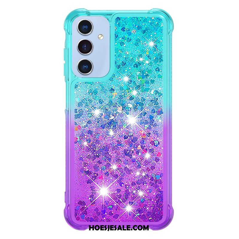 Hoesje Samsung Galaxy A17 4g / 5g Glittergradiënt Bescherming Hoesje