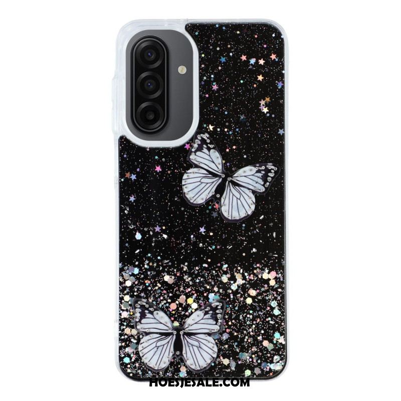 Hoesje Samsung Galaxy A17 4g / 5g Glittervlinders