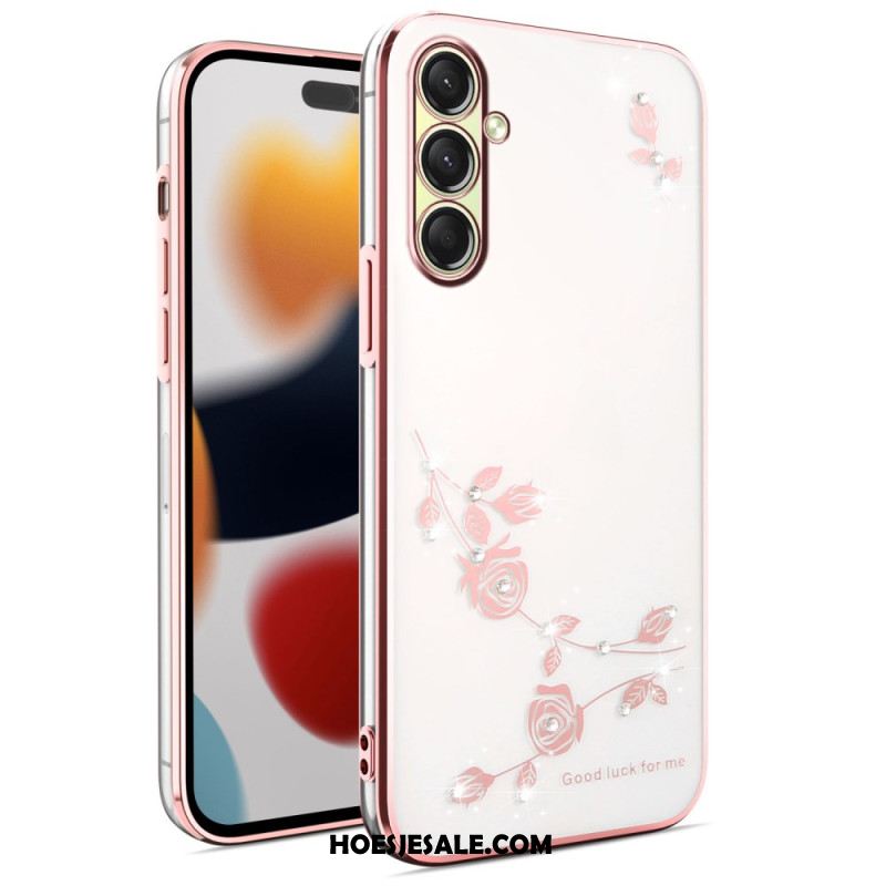 Hoesje Samsung Galaxy A17 4g / 5g Kadem Bloemenprint