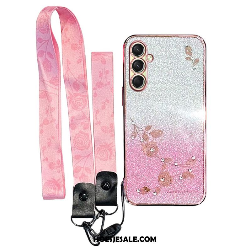 Hoesje Samsung Galaxy A17 4g / 5g Kadem Strassbandjes