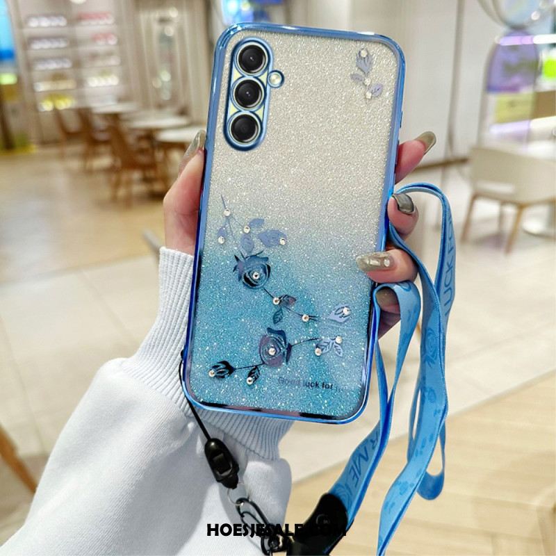 Hoesje Samsung Galaxy A17 4g / 5g Kadem Strassbandjes