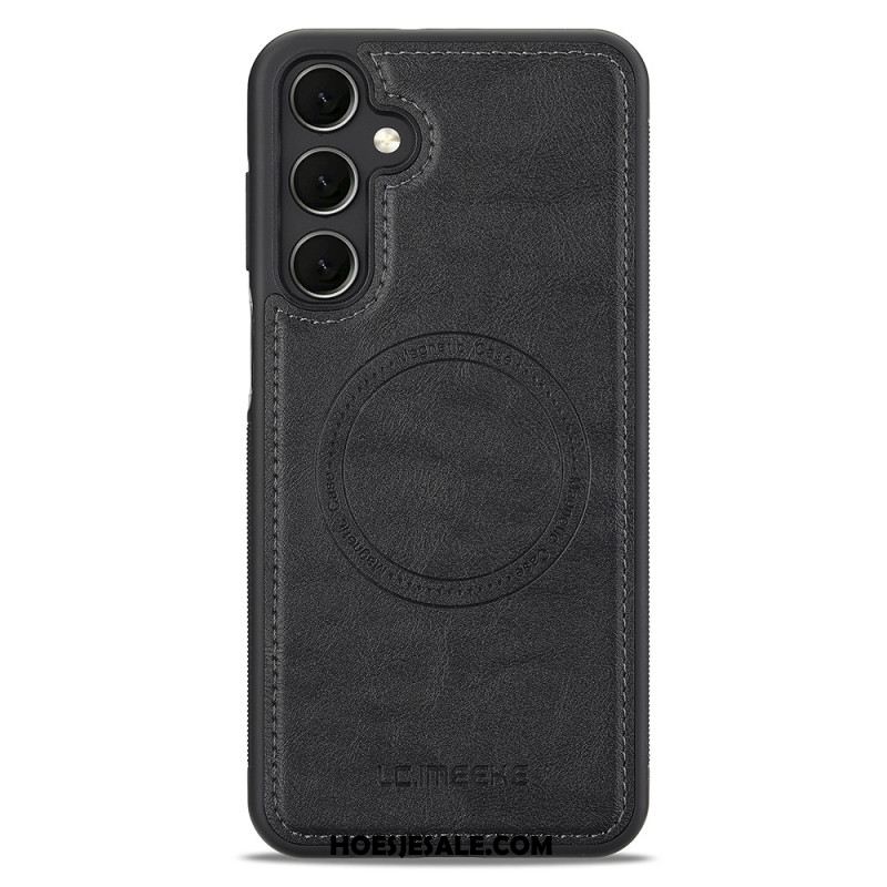 Hoesje Samsung Galaxy A17 4g / 5g Magnetisch Suède Effect Bescherming Hoesje