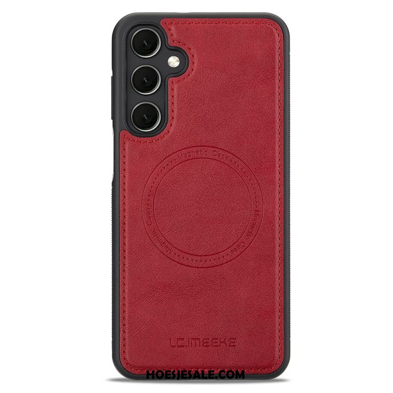 Hoesje Samsung Galaxy A17 4g / 5g Magnetisch Suède Effect Bescherming Hoesje