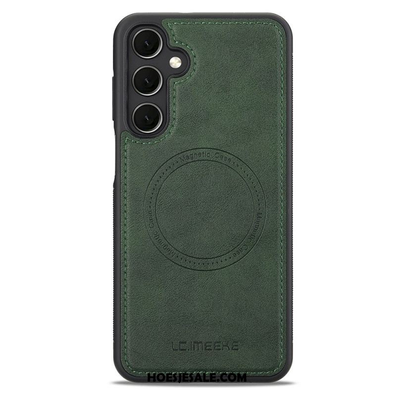 Hoesje Samsung Galaxy A17 4g / 5g Magnetisch Suède Effect Bescherming Hoesje