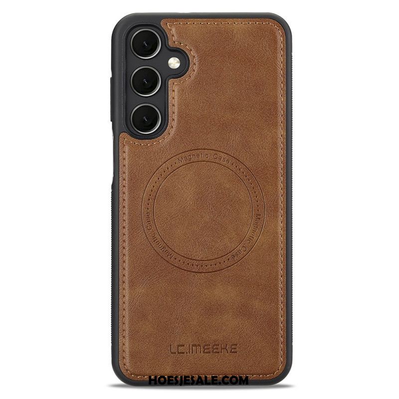 Hoesje Samsung Galaxy A17 4g / 5g Magnetisch Suède Effect Bescherming Hoesje