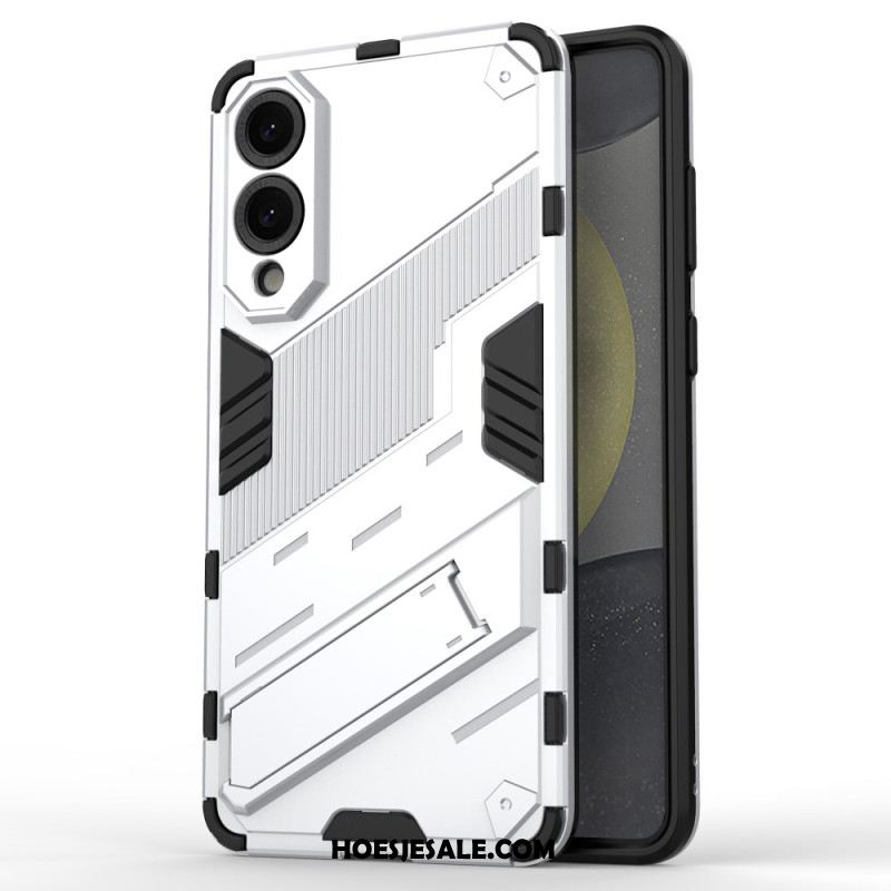 Hoesje Samsung Galaxy S25 5g Edge Afneembare Handsfree Standaard Met Twee Standen Bescherming Hoesje