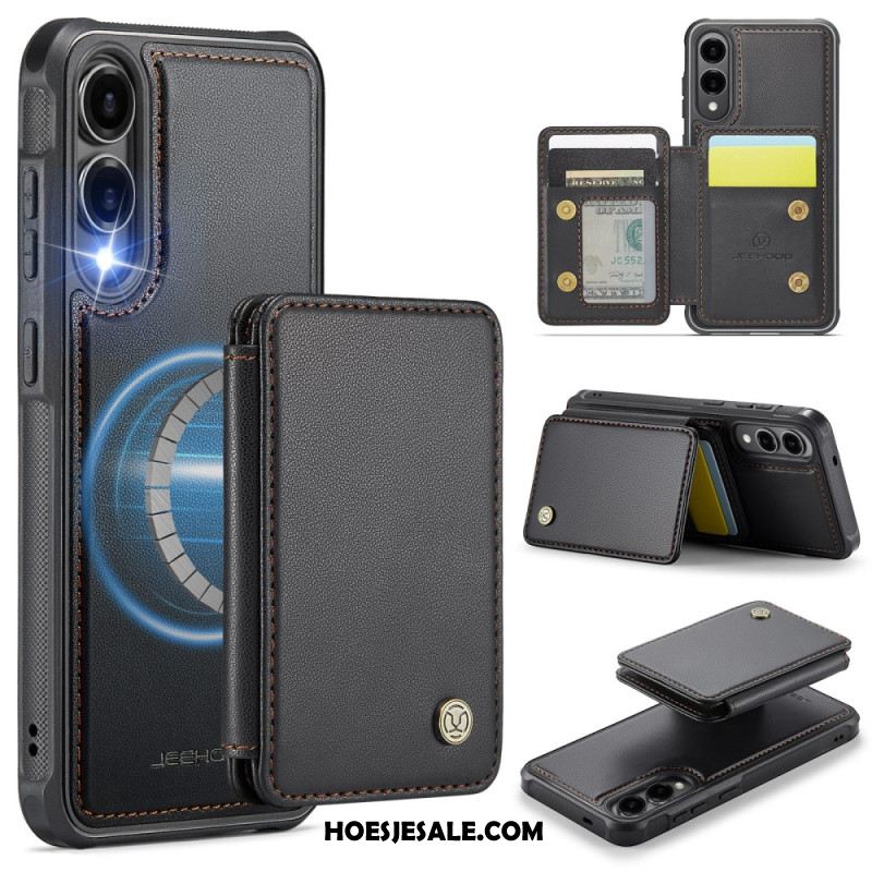Hoesje Samsung Galaxy S25 5g Edge Afneembare Jeehood Magnetische Kaarthouder