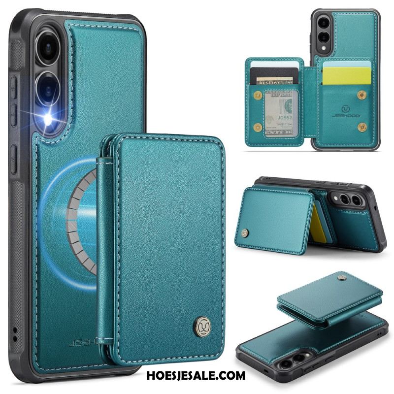 Hoesje Samsung Galaxy S25 5g Edge Afneembare Jeehood Magnetische Kaarthouder