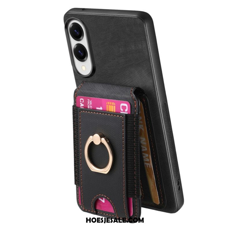 Hoesje Samsung Galaxy S25 5g Edge Afneembare Kaarthouder En Standaard