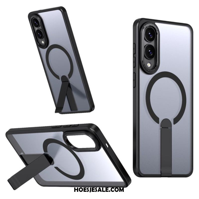 Hoesje Samsung Galaxy S25 5g Edge Compatibel Met Magsafe Met Geïntegreerde Standaard Bescherming Hoesje