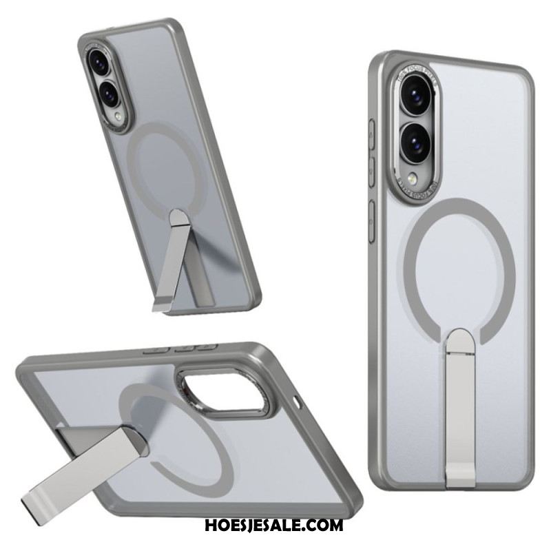 Hoesje Samsung Galaxy S25 5g Edge Compatibel Met Magsafe Met Geïntegreerde Standaard Bescherming Hoesje